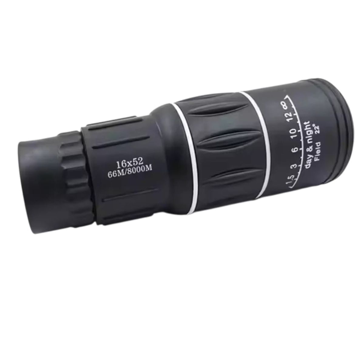 GENERICO - Mini Telescopio Monocular Visión Nocturna Impermeable 16x52 Negro
