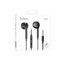 HOCO - AUDIFONOS MANOS LIBRE M101 CRYSTAL NEGRO 35