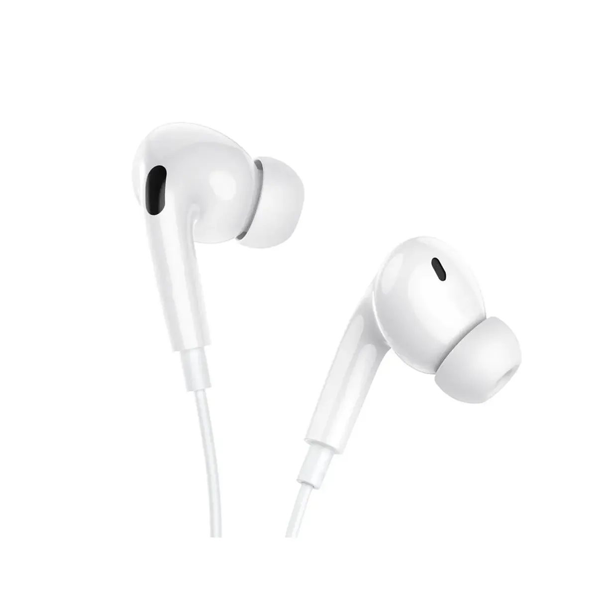 HOCO - AUDIFONOS HOCO MANOS LIBRE M101 PRO CRYSTAL TIPO C BLANCO