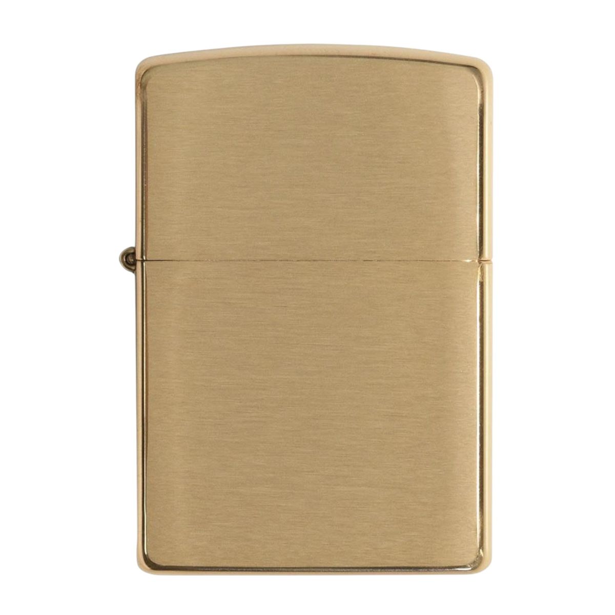 ZIPPO - Encendedor Zippo 168 Armor Brushed Brass Dorado