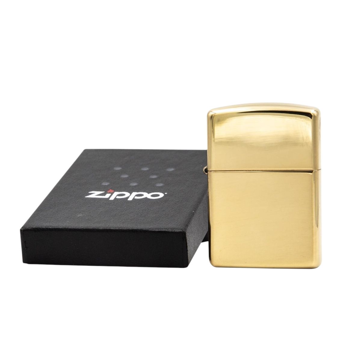 ZIPPO - Encendedor Zippo 169 Armor High Polish Brass Dorado