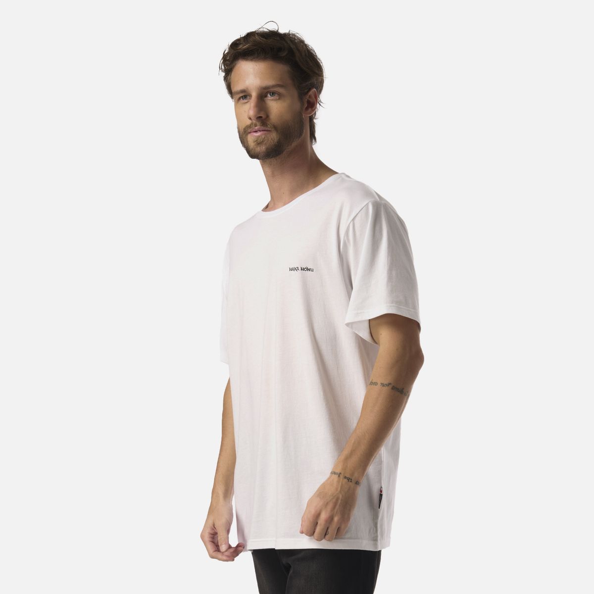 HAKA HONU - Polera Hombre Polo Blanco Haka Honu