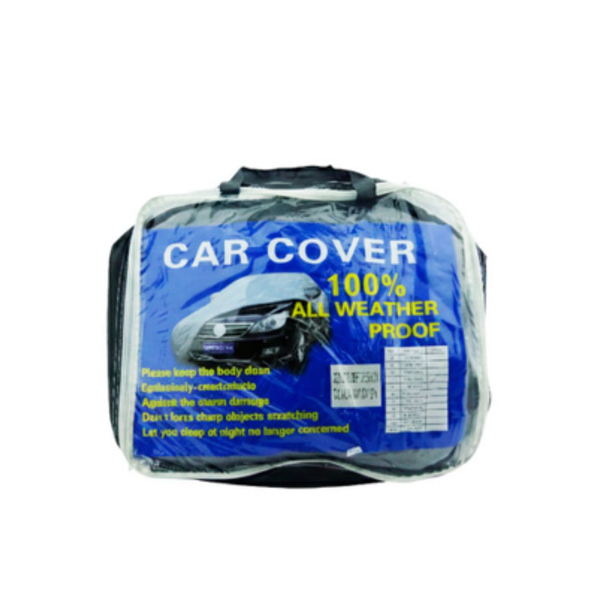 GENERICO - Funda Cobertor SUV De Felpa Para Exteriores Impermeable Talla YXL Con Ganchos