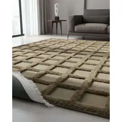 GENERICO - Alfombra Jacquard Moderna y Elegante 180x200