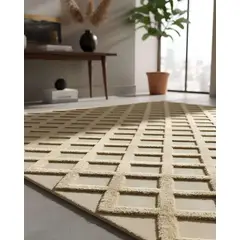 GENERICO - Alfombra Jacquard Moderna y Elegante 180x200
