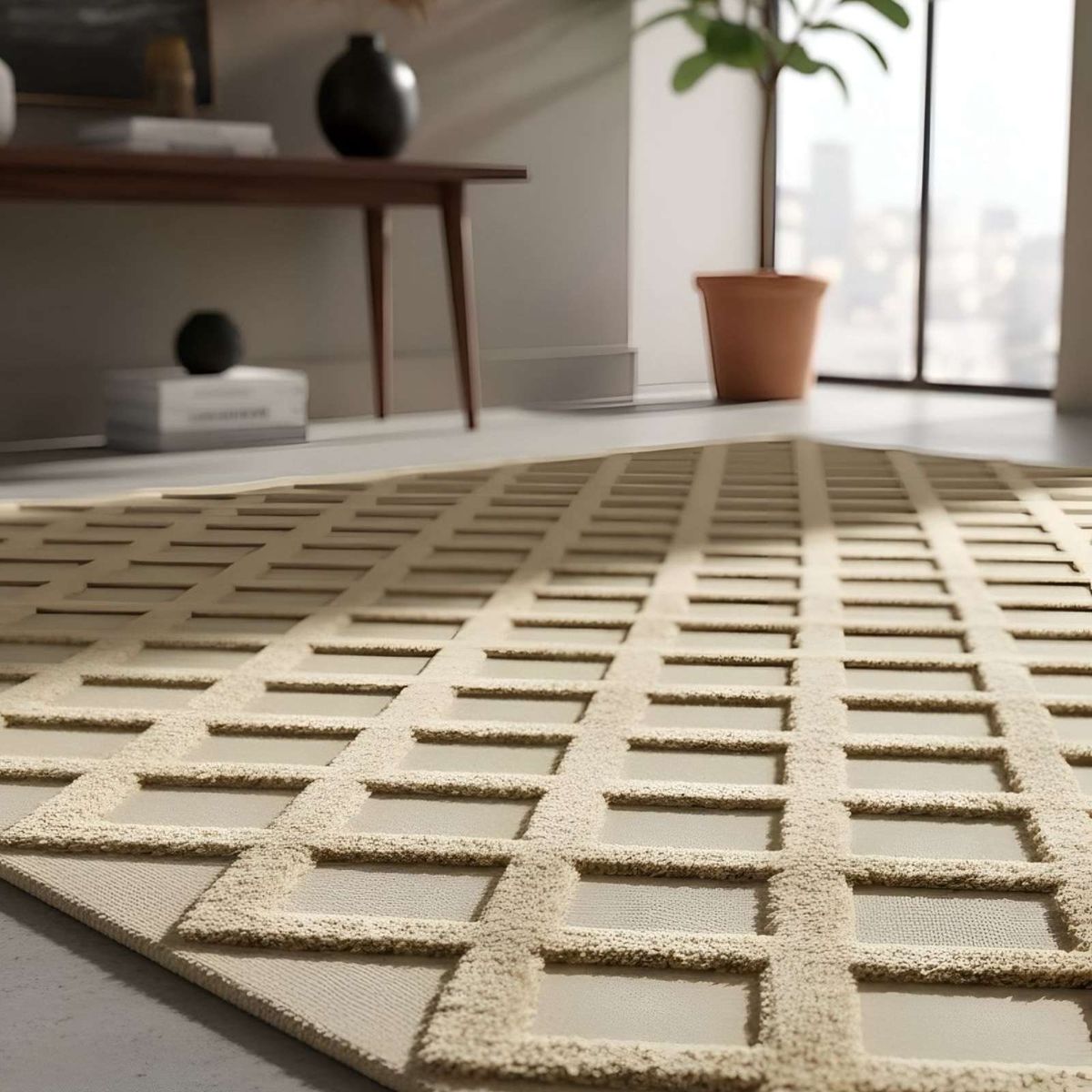 GENERICO - Alfombra Jacquard Moderna y Elegante 240x200