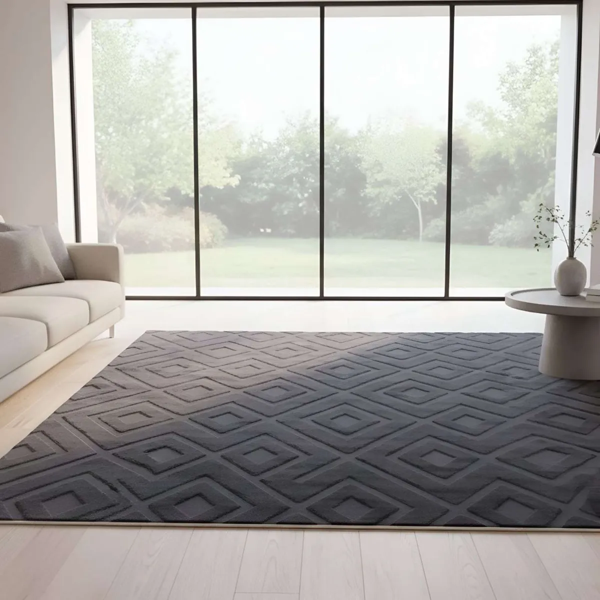 GENERICO - Alfombra Jacquard Moderna y Elegante 150x200