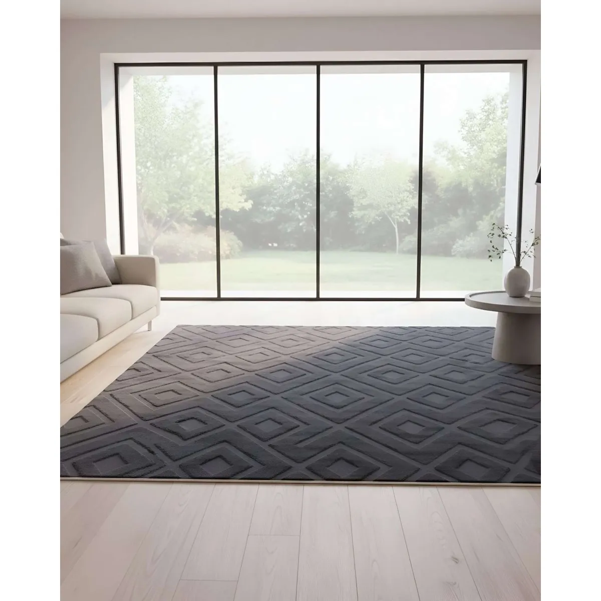 GENERICO - Alfombra Jacquard Moderna y Elegante 150x200