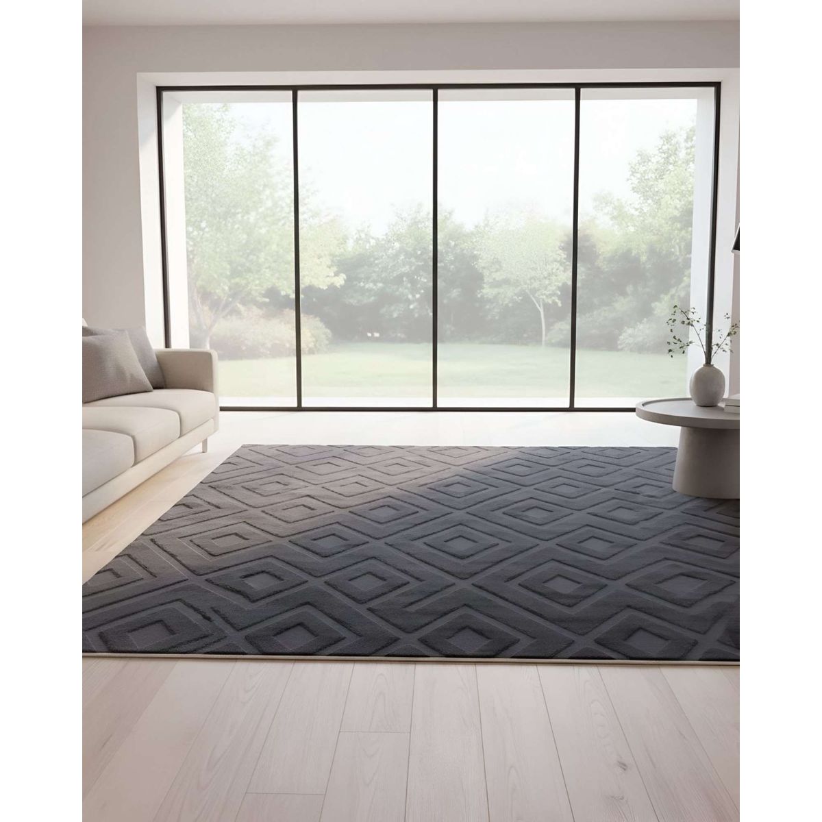 GENERICO - Alfombra Jacquard Moderna y Elegante 240x200