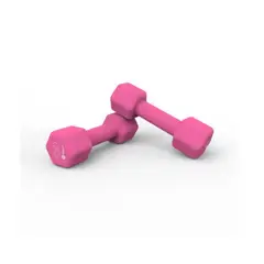 GENERICO - Par mancuernas 3kg hexagonales neopreno