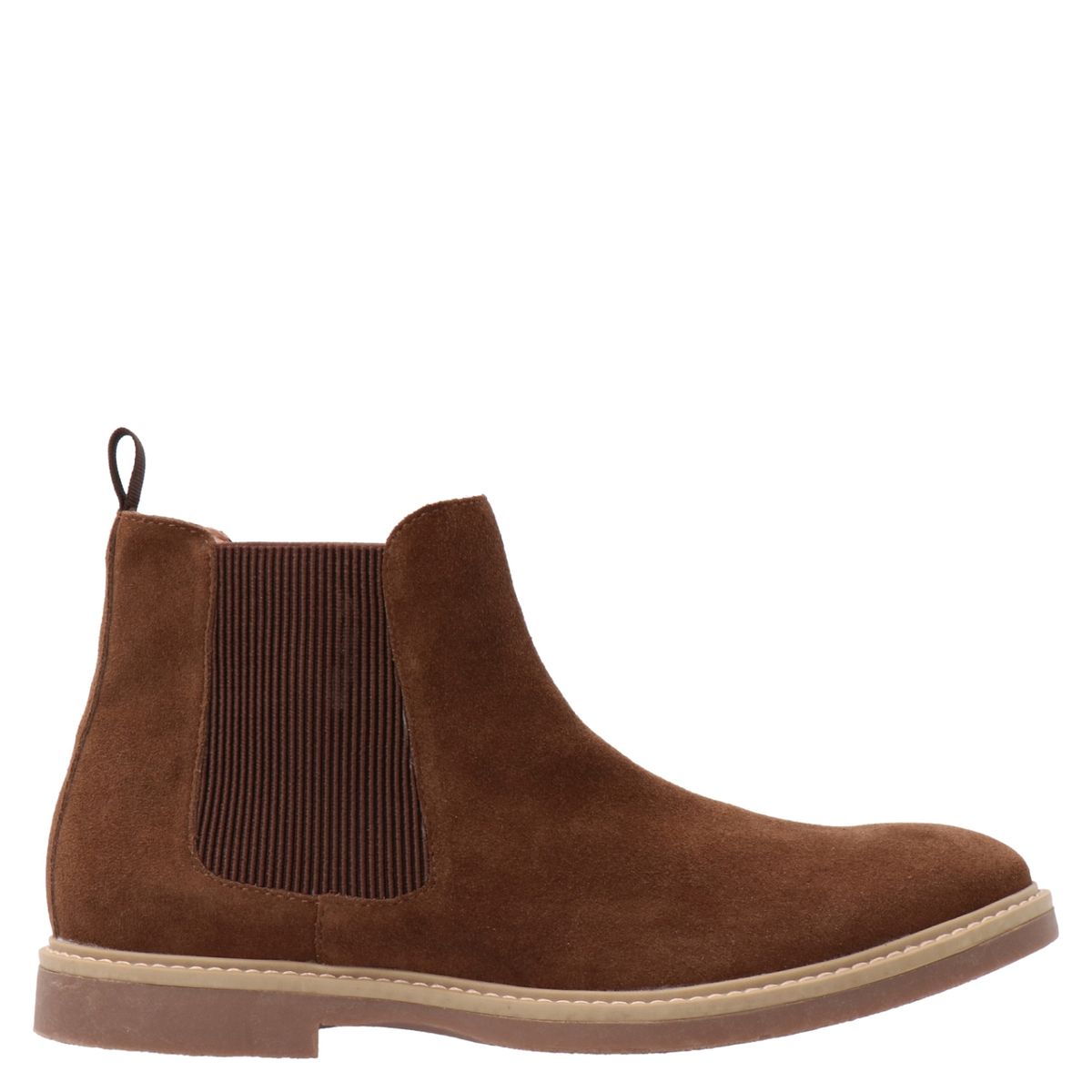 HUSH PUPPIES - Botín Hombre Cuero Café