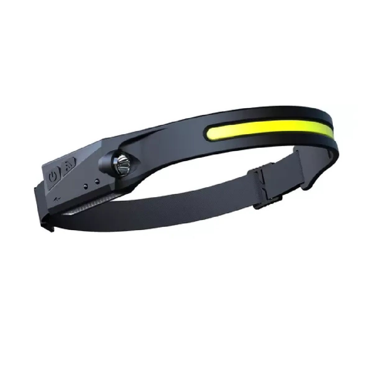 GENERICO - Linterna Frontal LED Multifunción con Sensor de Movimiento