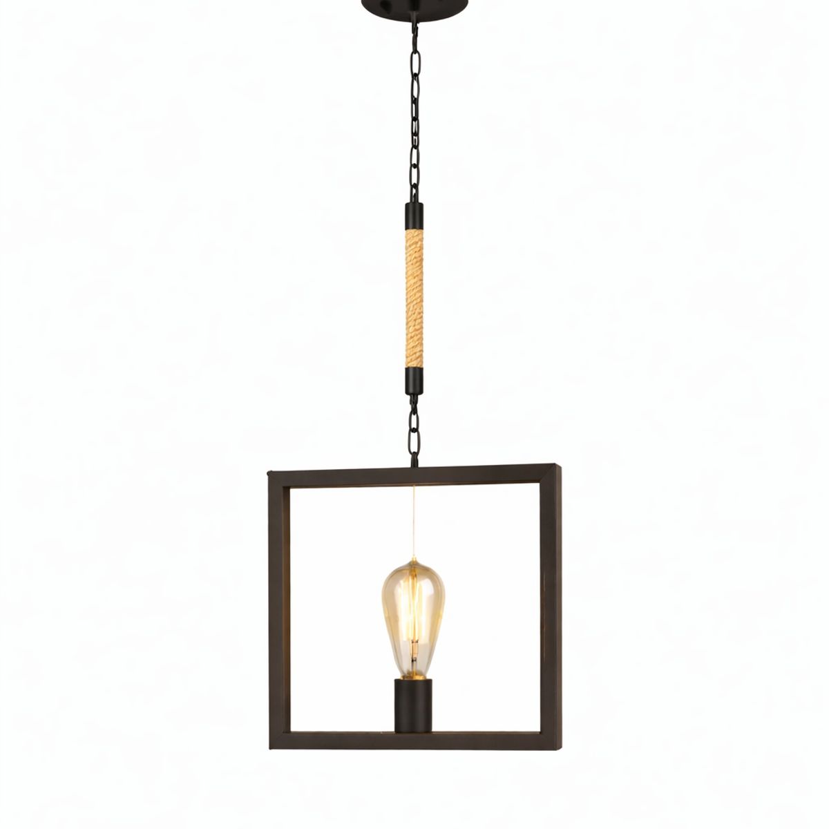SPACE - Luminaria Kraz Negro E27 Diseño Moderno en Aluminio