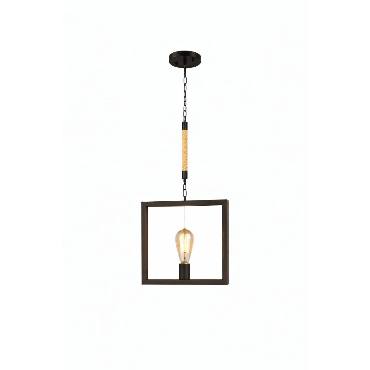 SPACE - Luminaria Kraz Negro E27 Diseño Moderno en Aluminio