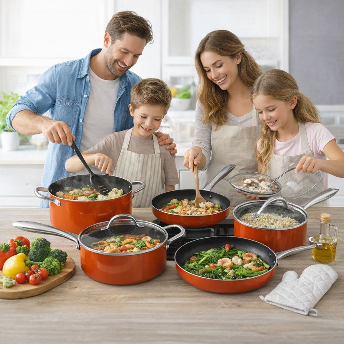 MOVI - BATERIA DE COCINA 11 PIEZAS PARA COCINAS