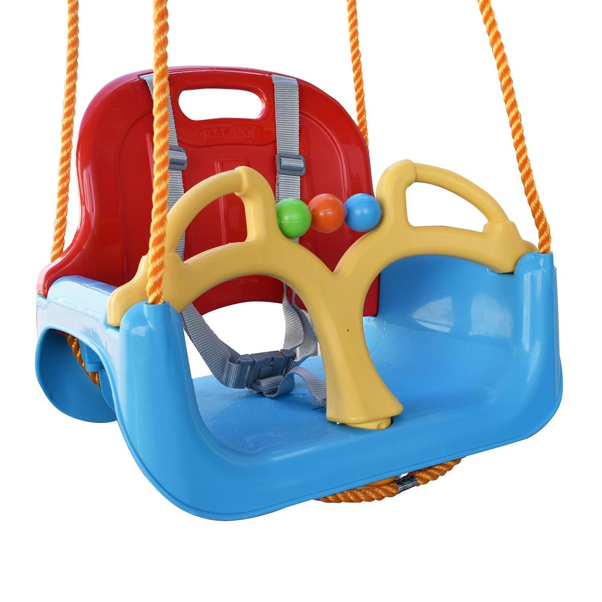 GAME POWER - Columpio Silla 3 en 1 con Cinturón 35x44x37cm Game Power