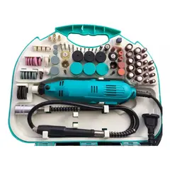 GENERICO - Kit Dremel Herramienta Multipropósito Grabado Vidrio 211 Pcs