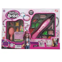 GENERICO - Set Máquina Trenzadora de Cabello y Pulseras con Accesorios