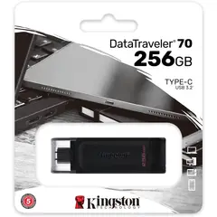 KINGSTON - DataTraveler 70 256GB USB-C portátil
