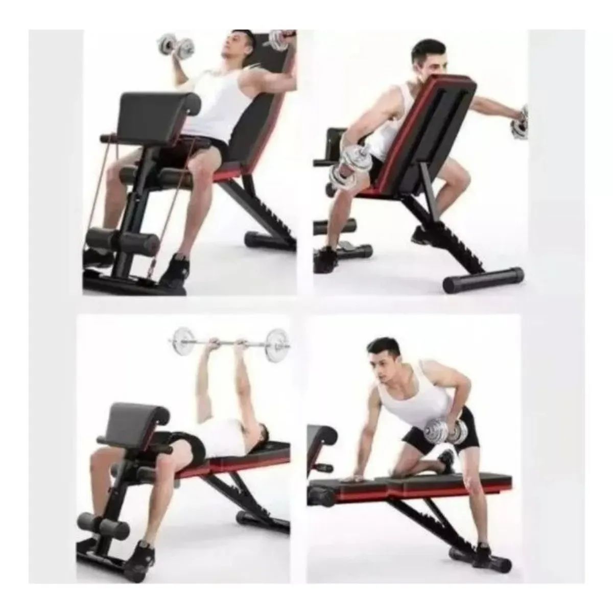 GENERICO - Press Banca abdominal reclinable Multifuncional