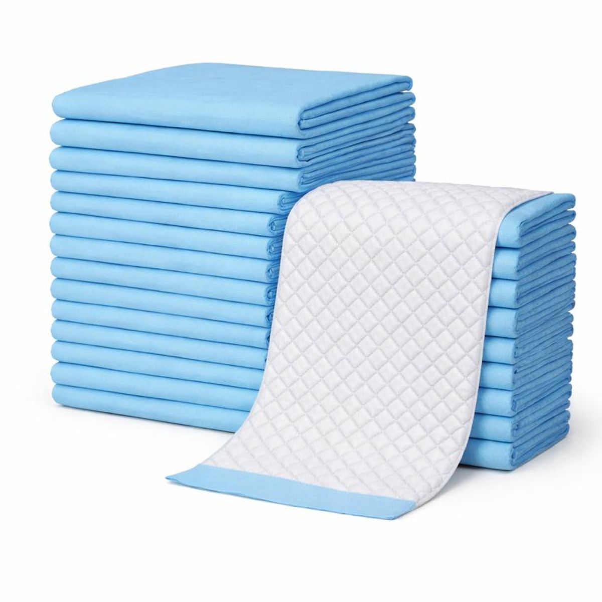 GENERICO - 40 Sabanillas Absorventes Adulto Protector cama post operatorio pañales 60 x 60 cm uso hospitalario