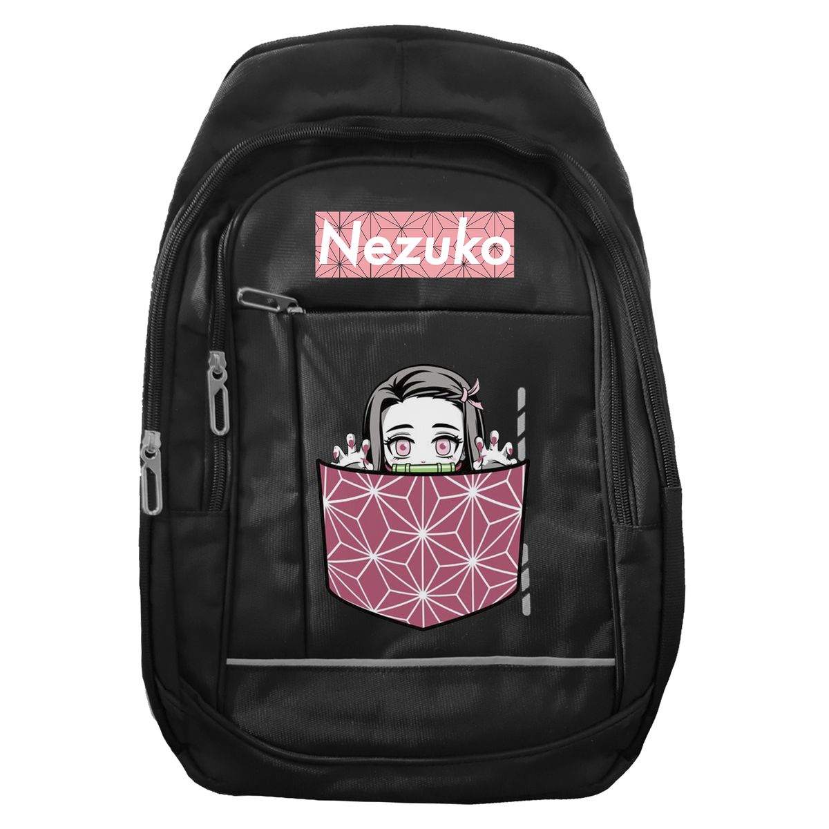 GENERICO - Mochila Nezuko  Estilo Anime y Dulzura Demon Slayer modelo 3