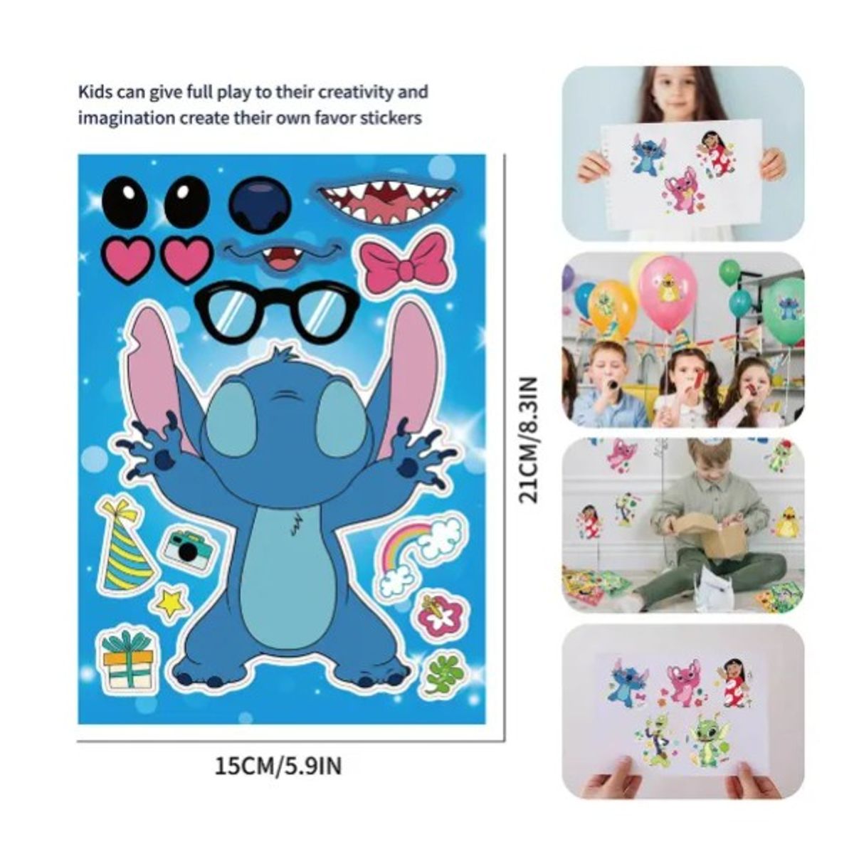 GENERICO - 8 Laminas extraterrestre Pegatinas Armarbles d2