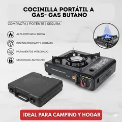 MOVI - Cocinilla de camping con maleta gas-gas butano