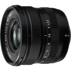 FUJINON - XF 8mm F35 R WR Lente Negra