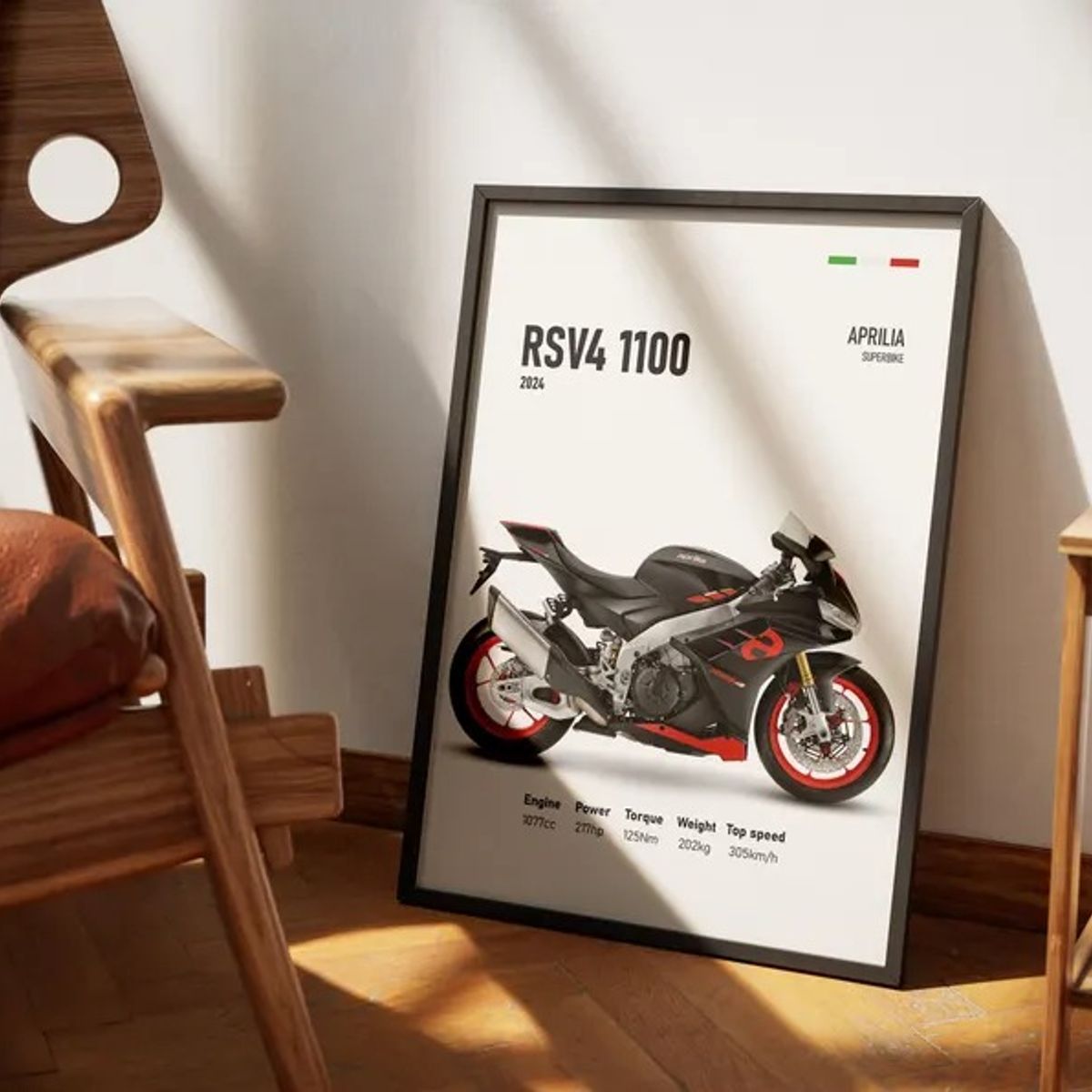 GENERICO - Cuadro Aprilia RSV4 1100 Moto GP + Marco