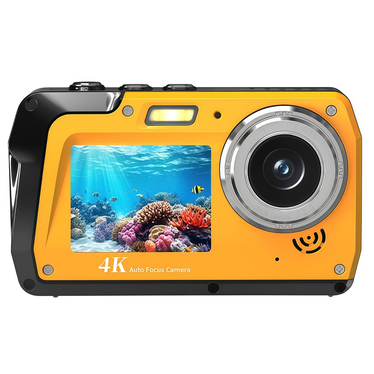 RENVMEXY - Cámara 4K Impermeable con Doble Pantalla y 56MP ¡Captura Tus Aventuras Bajo el Agua