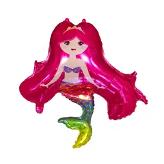 GENERICO - GLOBO METALICO SIRENITA 64X63 X1 UNI