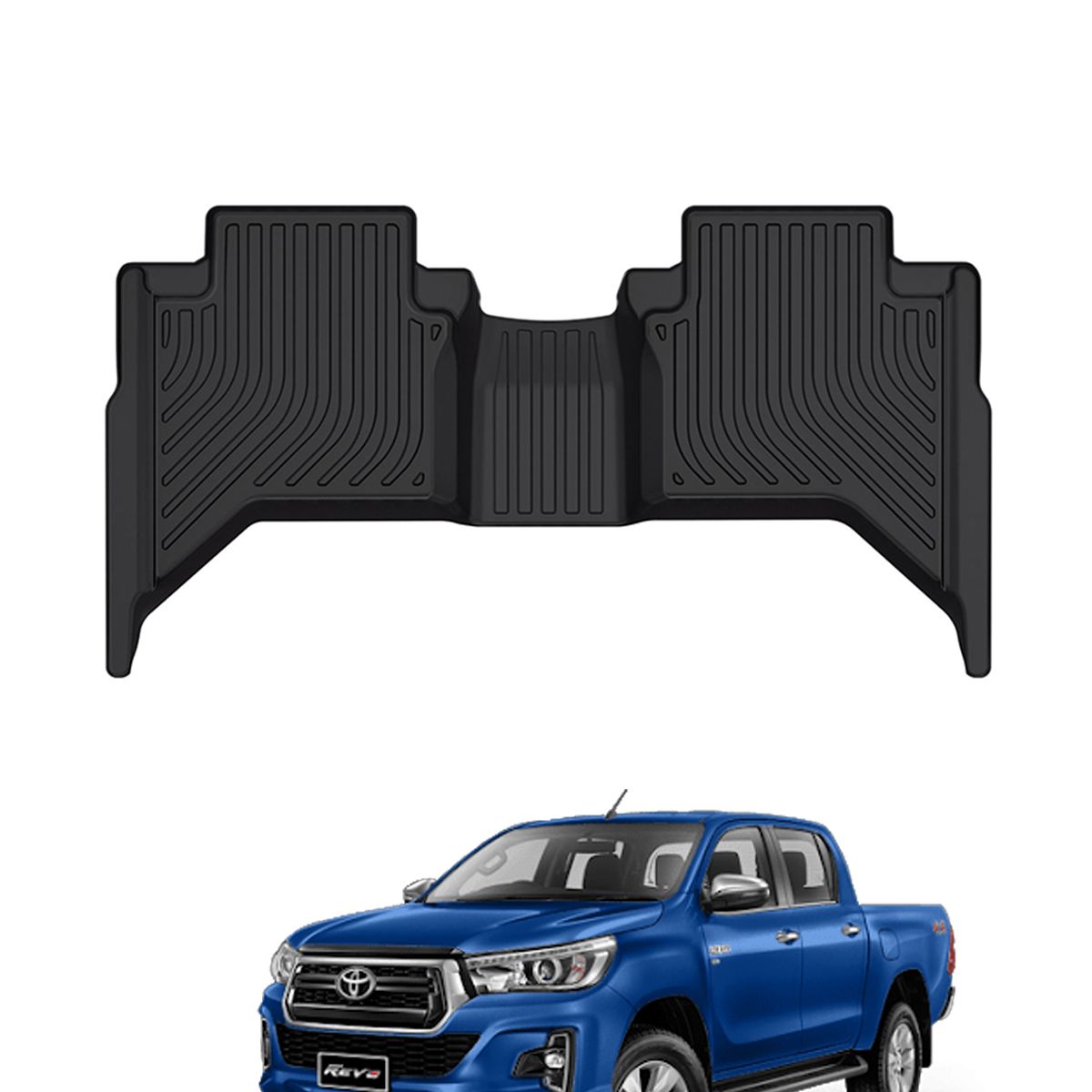 OM INDUSTRIAS PREMIUM - Piso Bandeja Calce Perfecto Toyota Hilux Revo 2016-2026