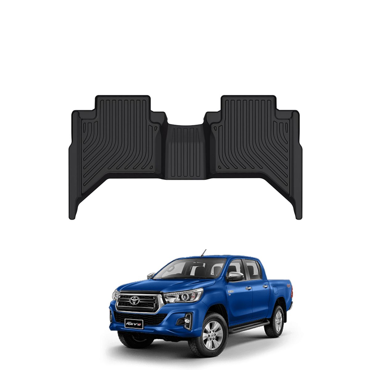OM INDUSTRIAS PREMIUM - Piso Bandeja Calce Perfecto Toyota Hilux Revo 2016-2026