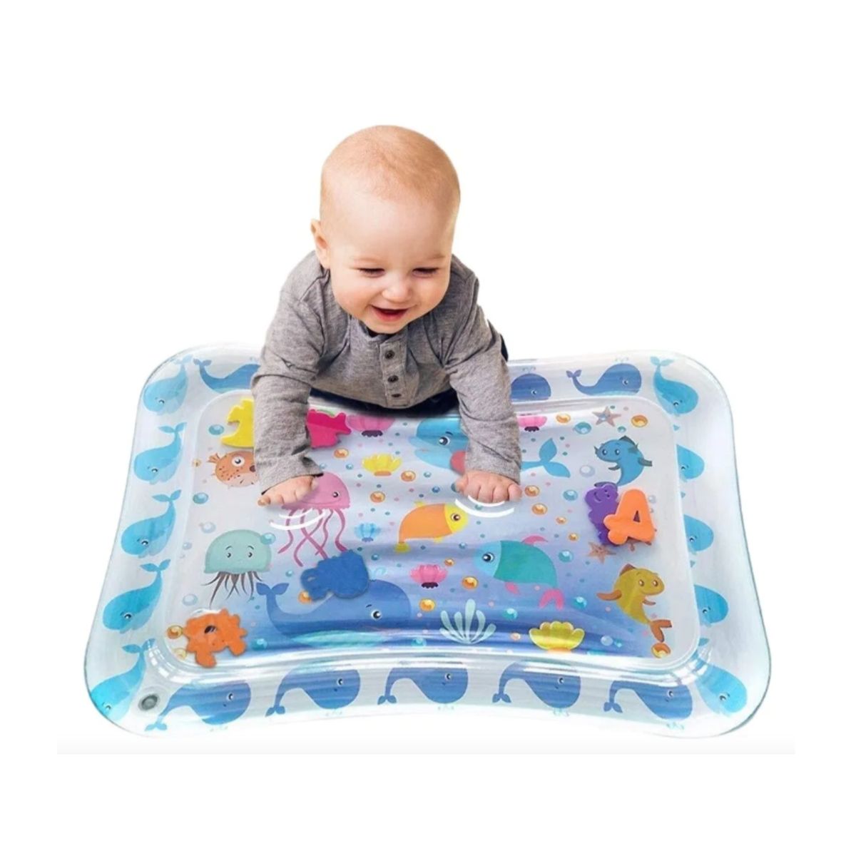GENERICO - Alfombratapete Inflable Sensorial Acuático Para Bebés
