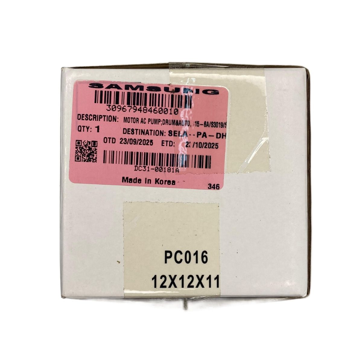 SAMSUNG - Bomba Desagüe Original Samsung DC31-00181A