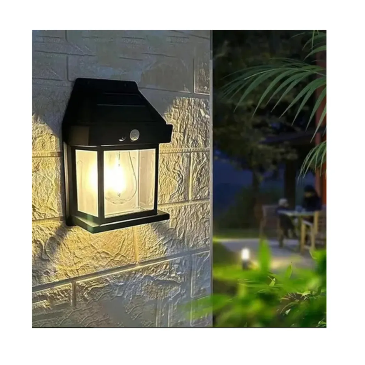 Aplique Lampara De Pared Solar Foco Con Sensor De Movimiento, marca GENERICO - Foto 2