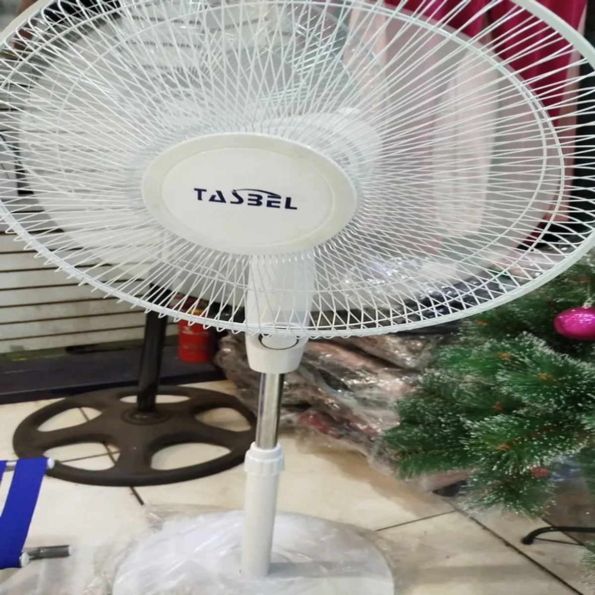 GENERICO - Ventilador Solar Recargable De 5 Aspas 2.54 Cm Solar Blanco Blanco Plástico 5