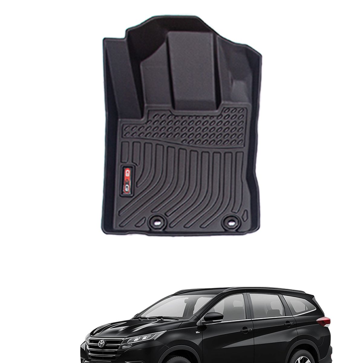 OM INDUSTRIAS PREMIUM - Piso Bandeja Calce Perfecto Toyota Rush 3 Filas 2018-2026