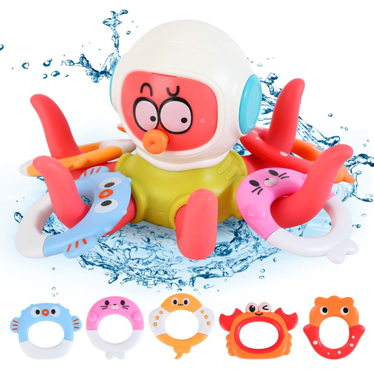 GENERICO - Juguete Octopus Pulpo Didáctico Sensorial Bebés 18+ Meses