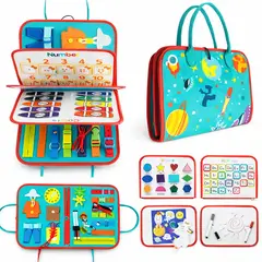 GENERICO - LIBRO EDUCATIVO E INTERACTIVO 3 D MONTESSORI 8 PAGINAS