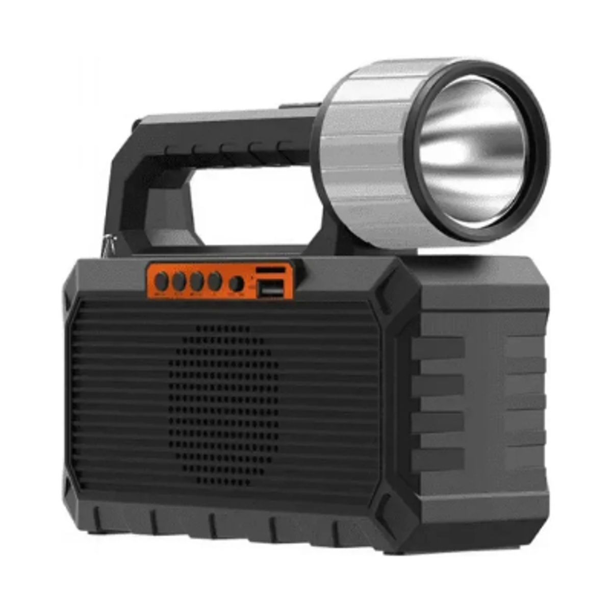 GENERICO - Kit Emergencia Energía Radio Solar Multiusos Ampolletas Linterna Usb