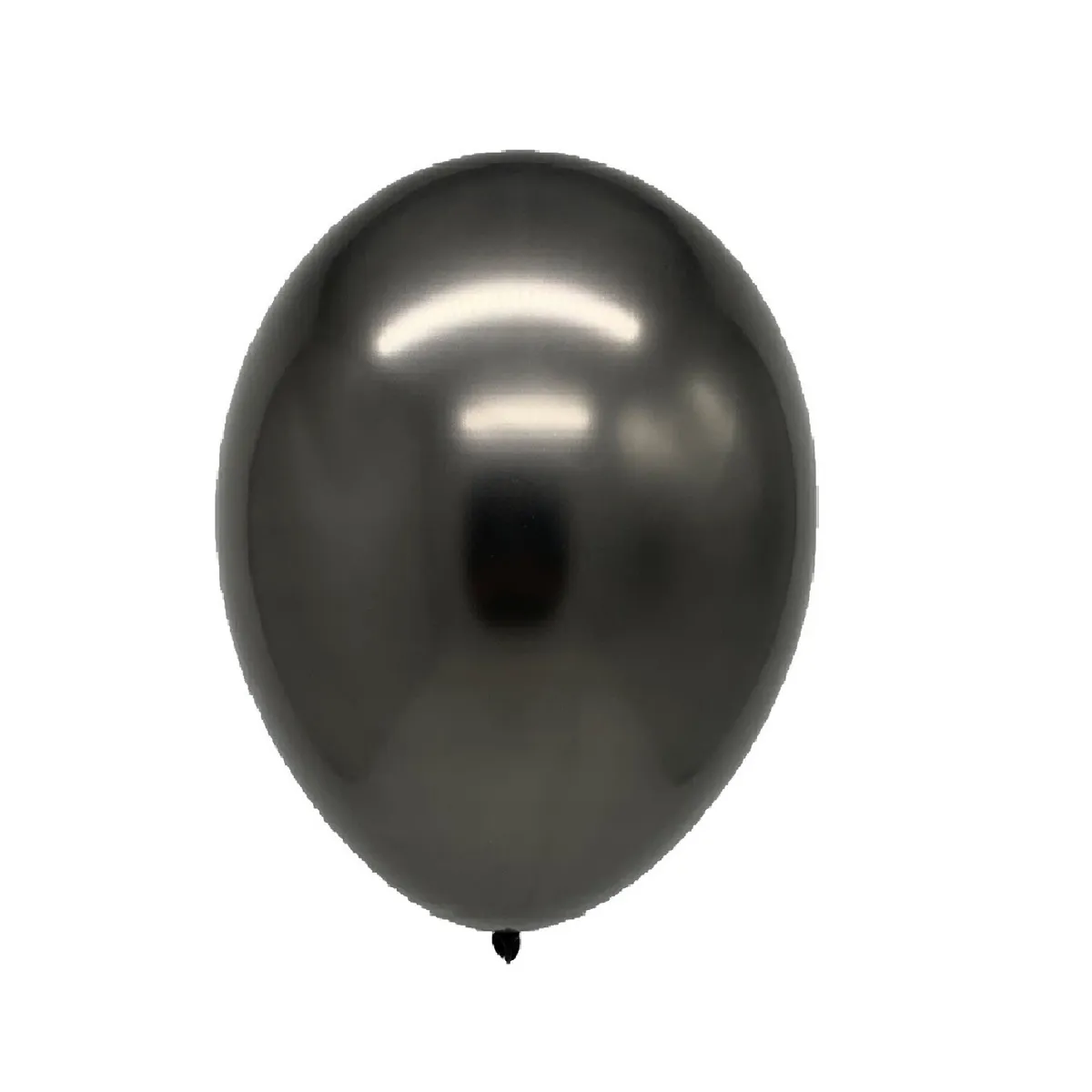 GENERICO - GLOBO 12 CHROME NEGRO X 12 UNI