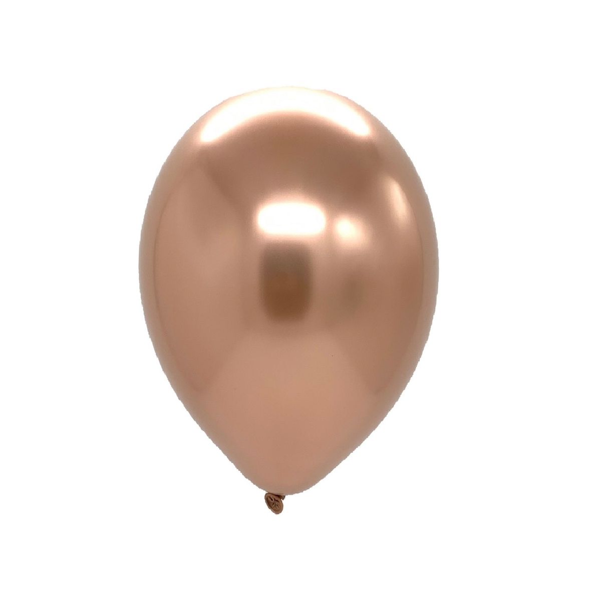 GENERICO - GLOBO 12 CHROME ROSE GOLD X 12UNI