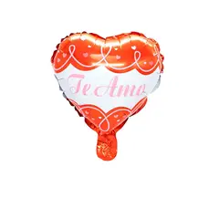GENERICO - GLOBO METALICO 10 TE AMO BLONDAS 25CM X50 UNI
