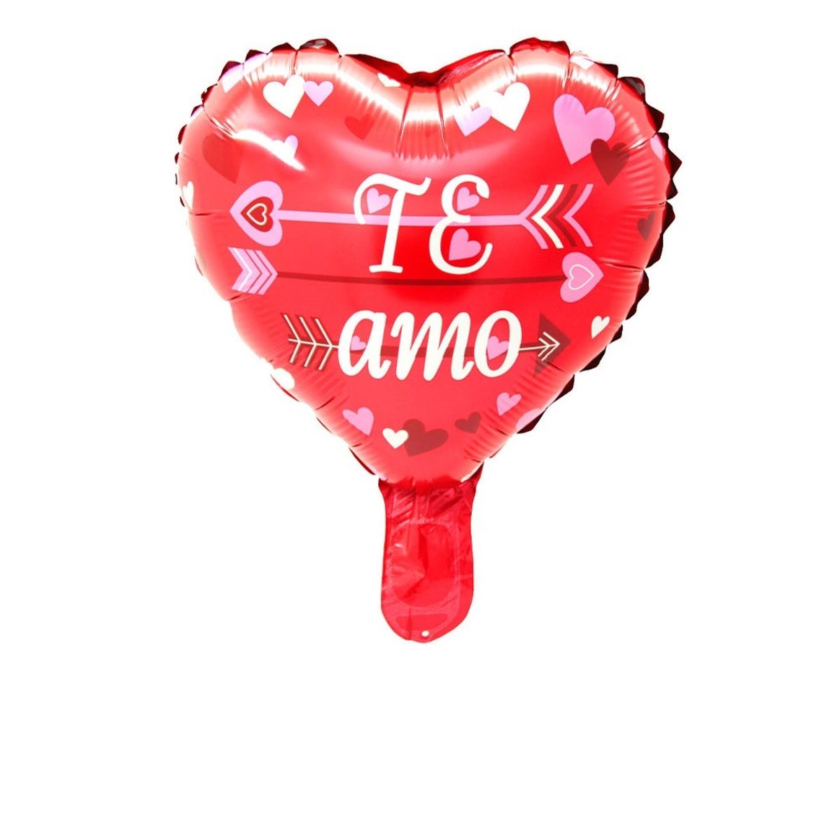 GENERICO - GLOBO METALICO 10 TE AMO FLECHA X50 UNI