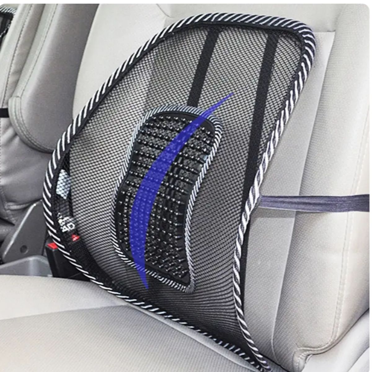 GENERICO - Respaldo Lumbar Ergonómico Malla Reforzada Asiento Oficina