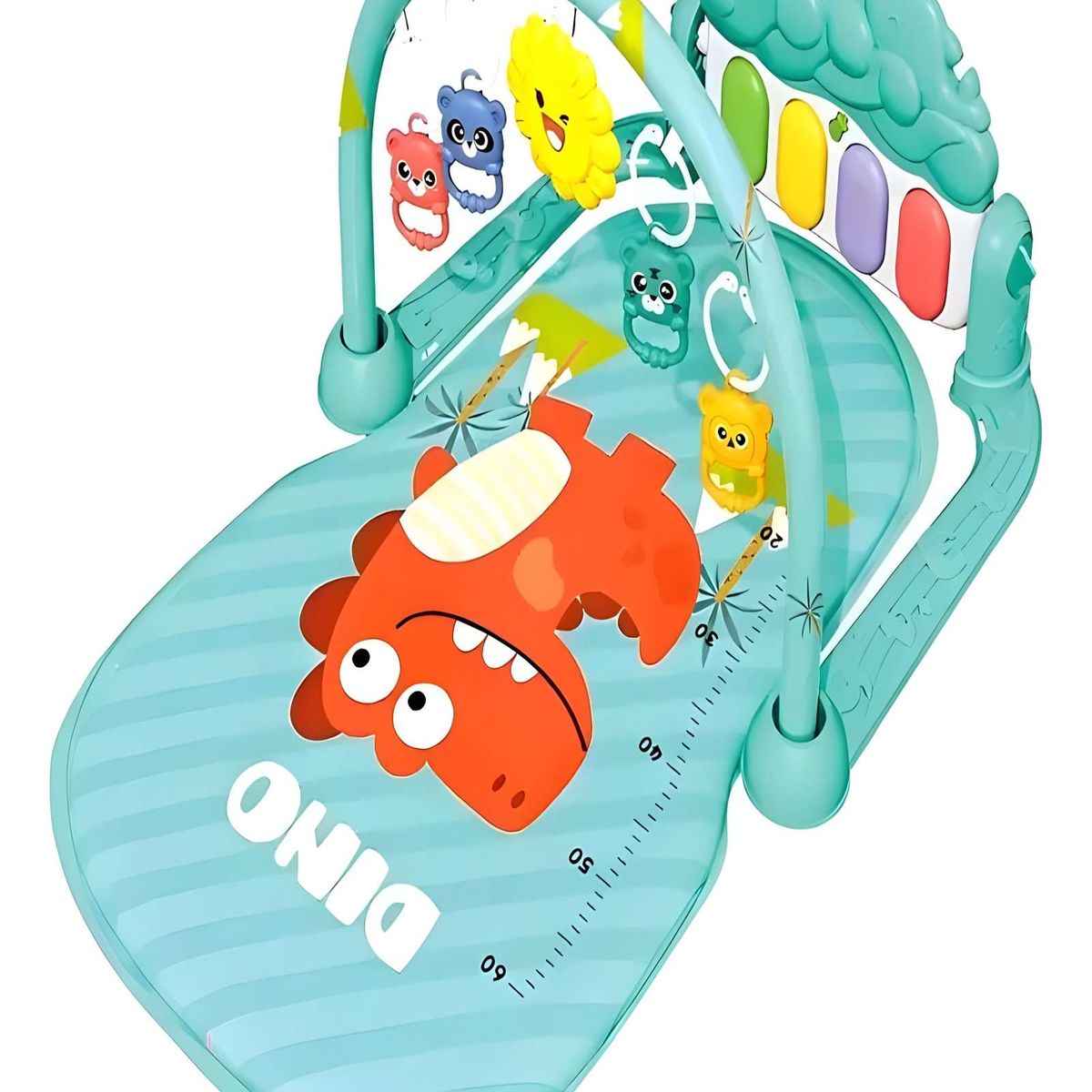 GENERICO - GIMNASIO MUSICAL PARA BEBE CON PIANO VERDE