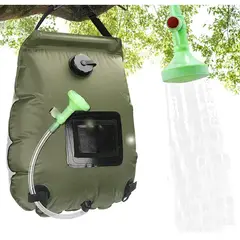 GENERICO - Bolsa Ducha Solar Portátil Camping Playa Aire Libre 20 Ltrs