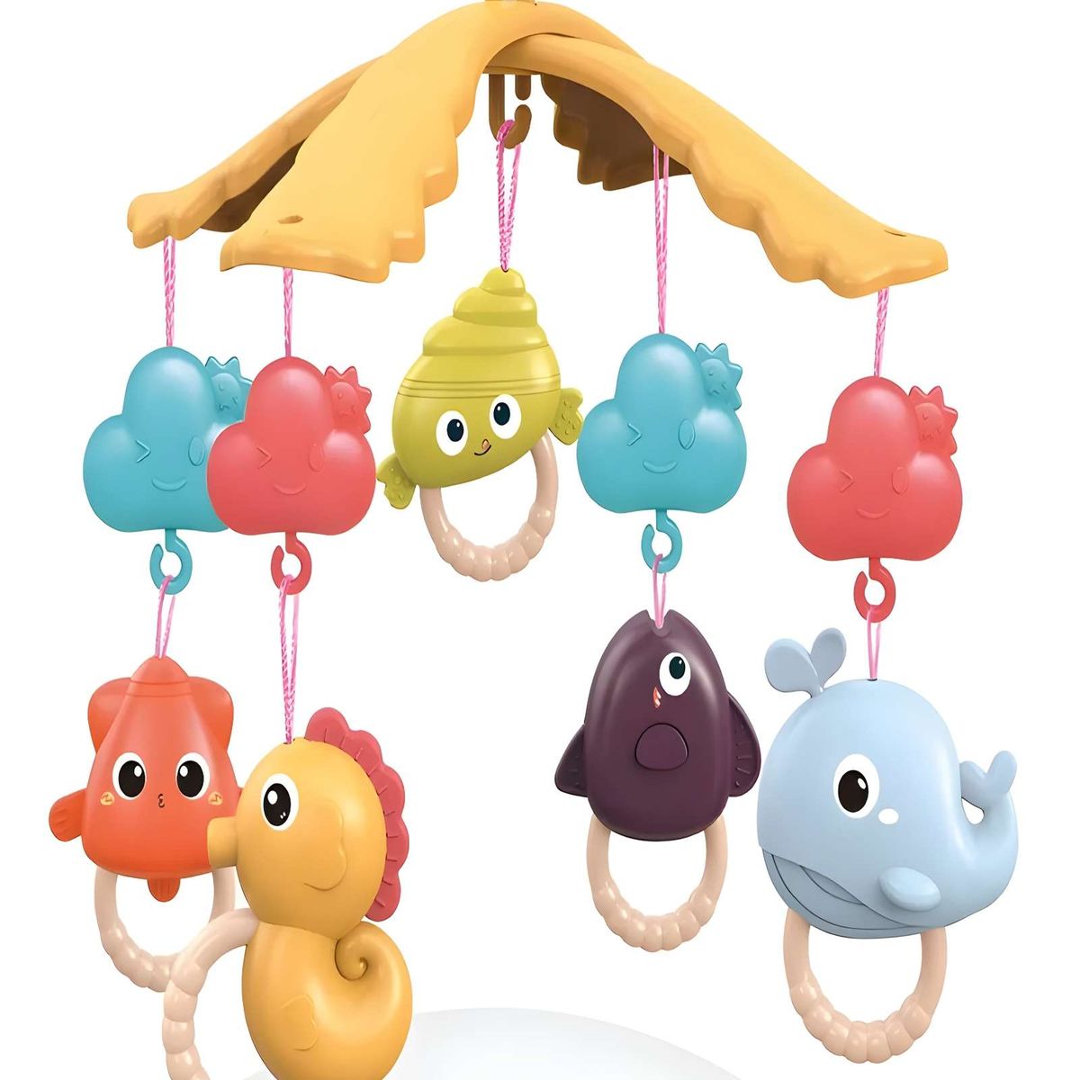 GENERICO - MOVIL SUBMARINO CON CONTROL REMOTO CON PROYECCIÓN DE IMAGEN COLOR ROJO